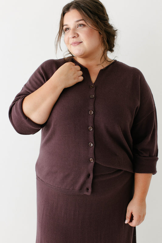 'Jana' Drop Sleeve Cardigan