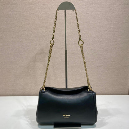 PRA Tumulte bag 24 black leather 280838