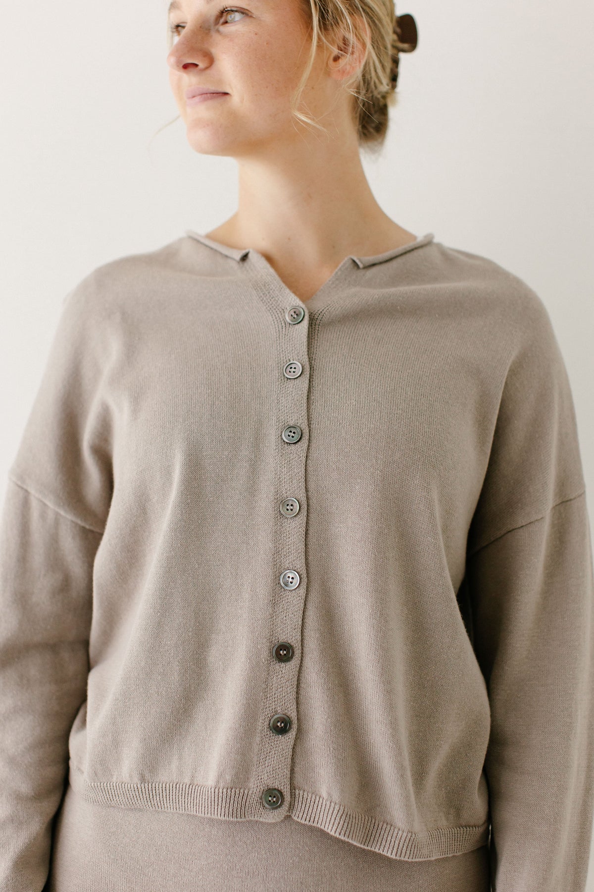 'Jana' Drop Sleeve Cardigan