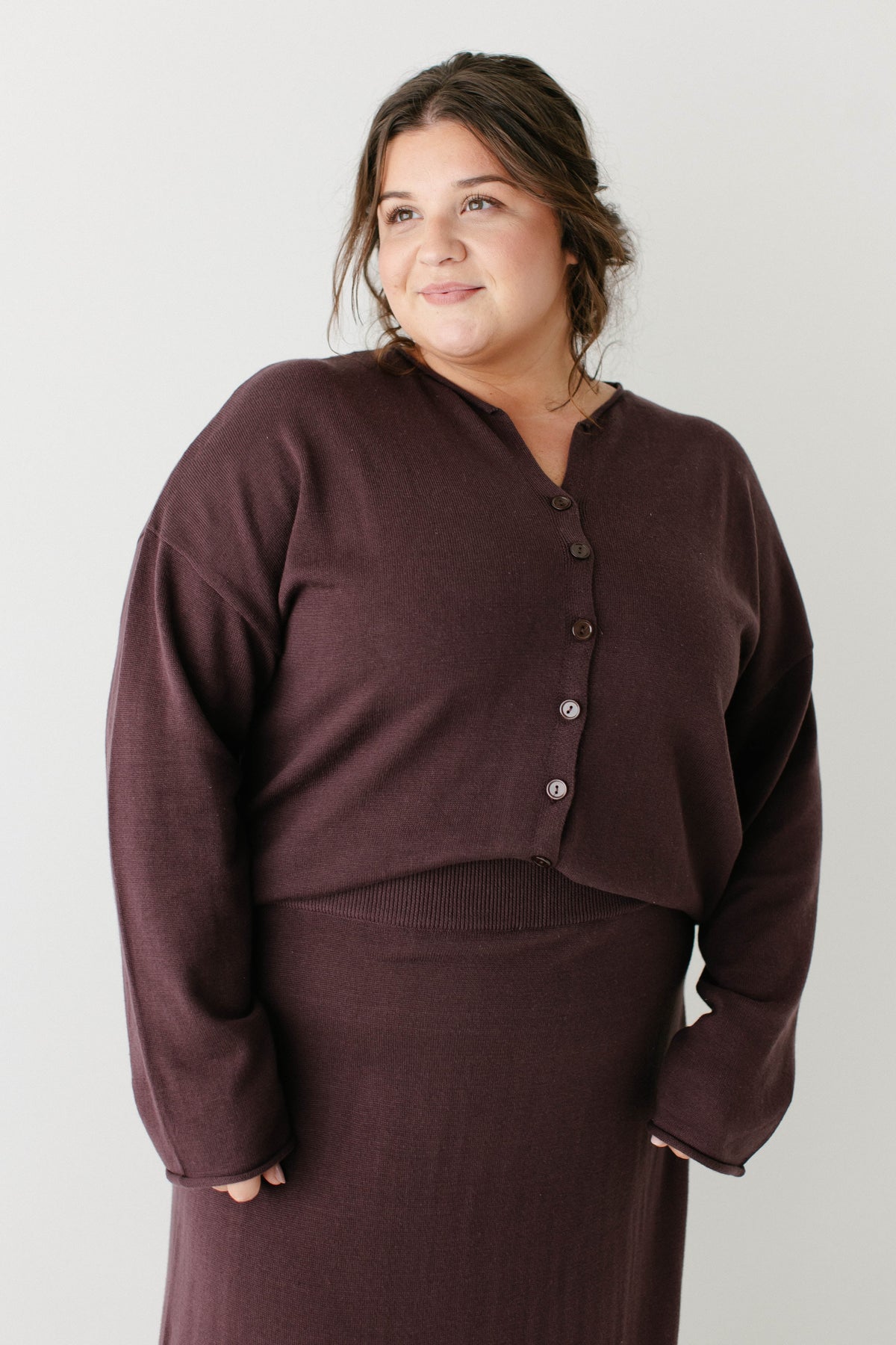 'Jana' Drop Sleeve Cardigan