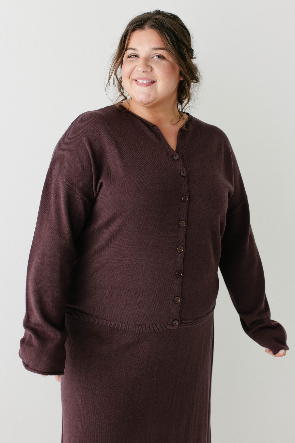 'Jana' Drop Sleeve Cardigan