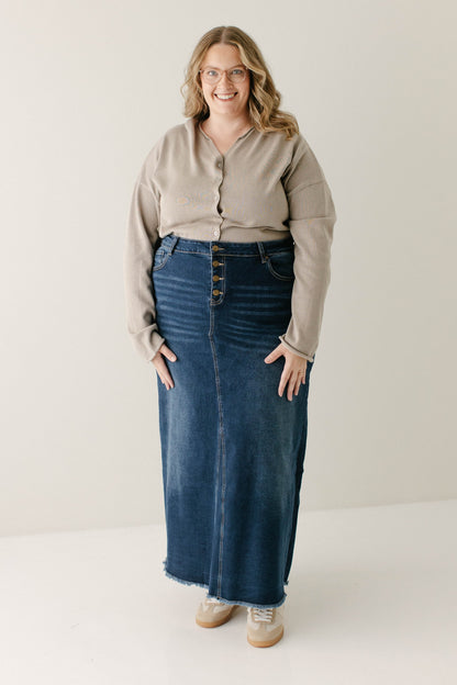 'Jana' Drop Sleeve Cardigan