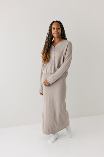 'Jana' Drop Sleeve Cardigan