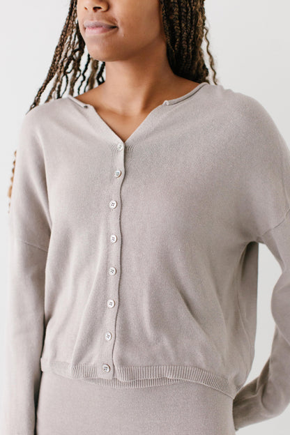'Jana' Drop Sleeve Cardigan