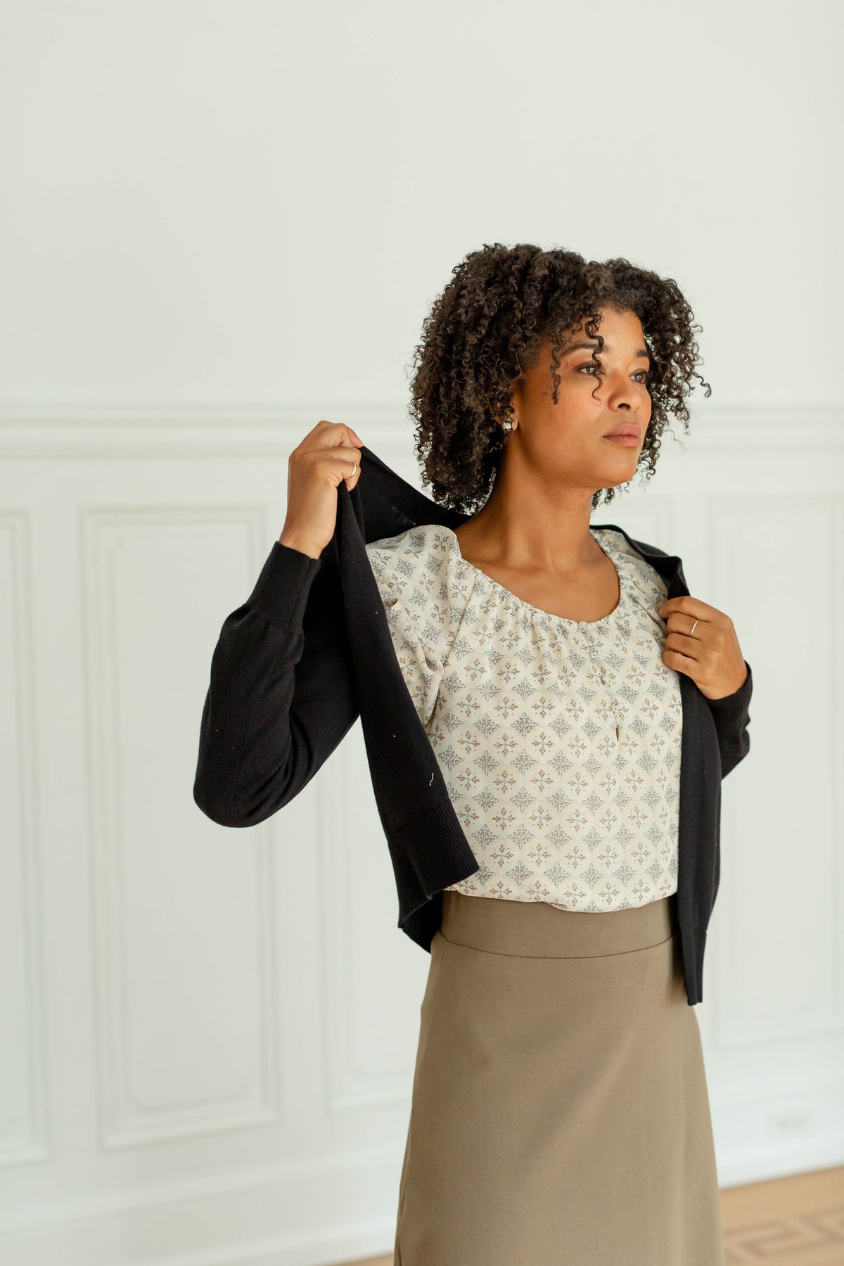 'Jill' Cotton Cardigan FINAL SALE