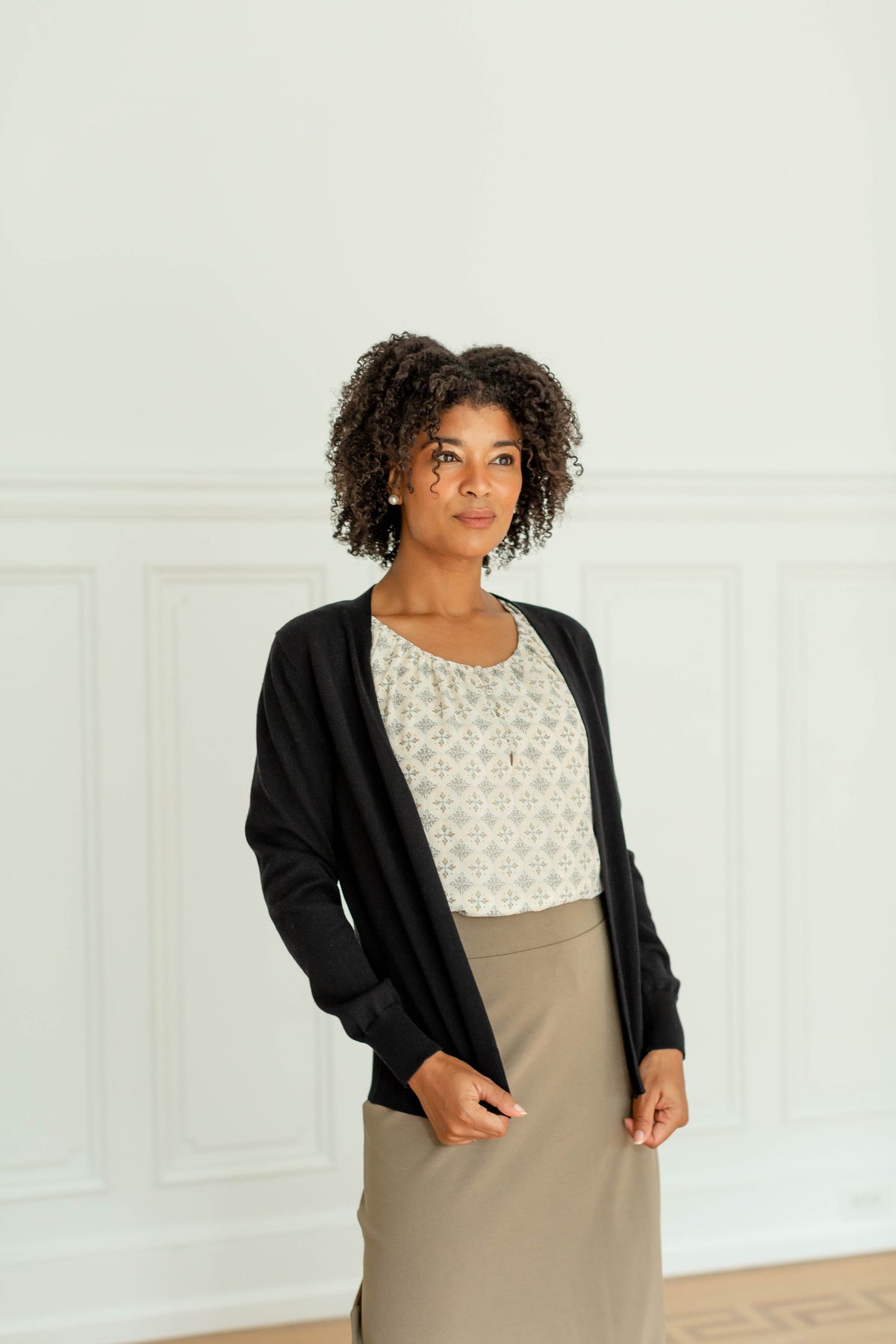 'Jill' Cotton Cardigan FINAL SALE