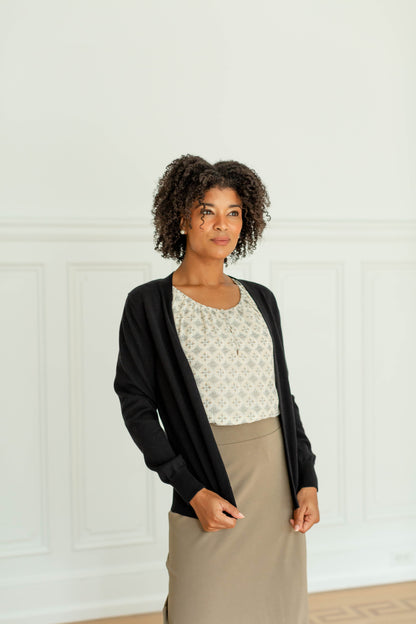'Jill' Cotton Cardigan FINAL SALE