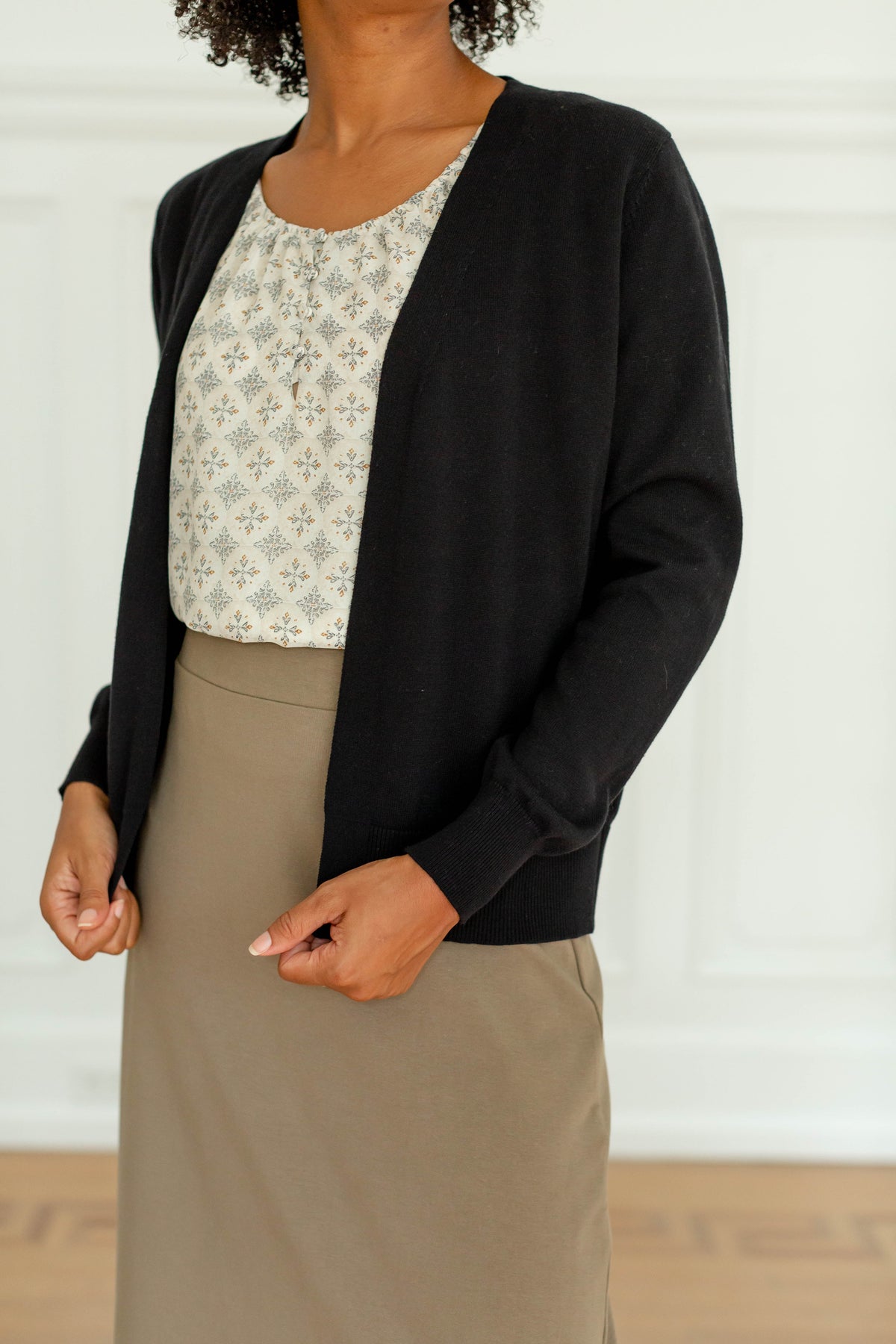 'Jill' Cotton Cardigan FINAL SALE
