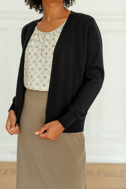 'Jill' Cotton Cardigan FINAL SALE