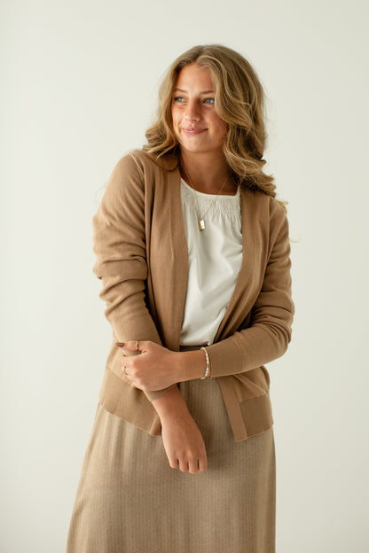'Jill' Cotton Cardigan FINAL SALE