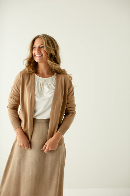 'Jill' Cotton Cardigan FINAL SALE