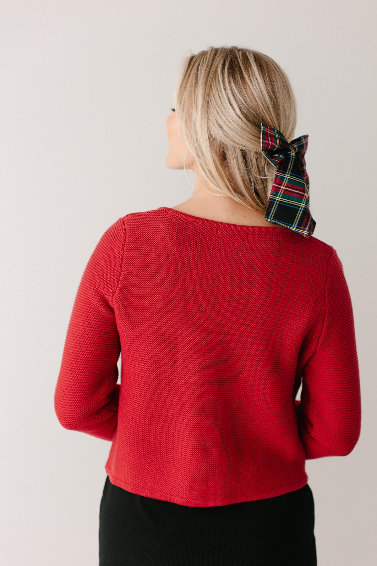'Edwina' Tie Front Knit Cardigan