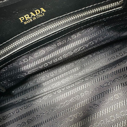 Prada 2026 Soft Lux Medium Tote Bag 26cm Patent Calfskin