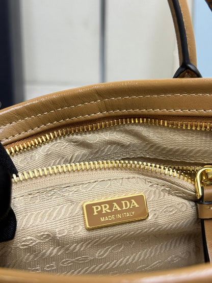 Pra Bonnie Bag 24cm Camel Leather 293958